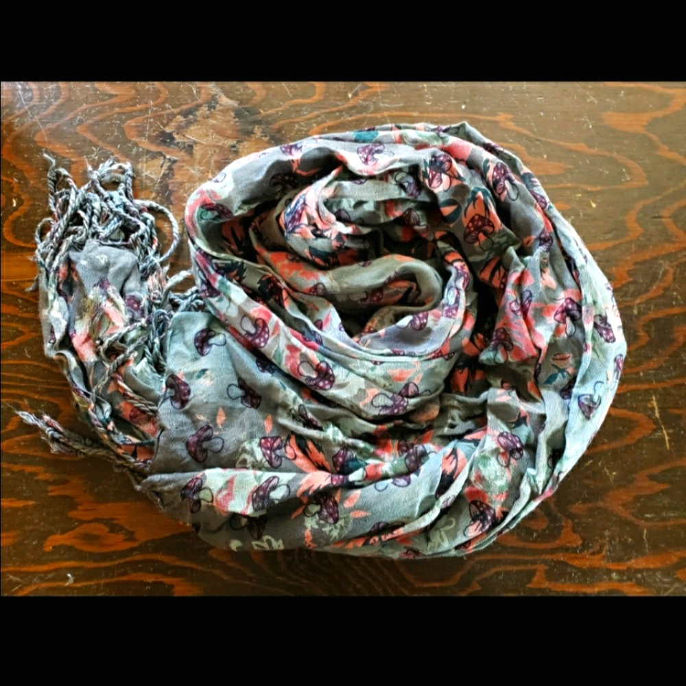 Mushroom Scarf